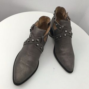 CORSO COMO domo metallic ankle boot wrap strap 7